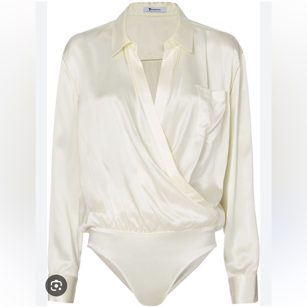 Alexander wang T 100% silk top size 2
